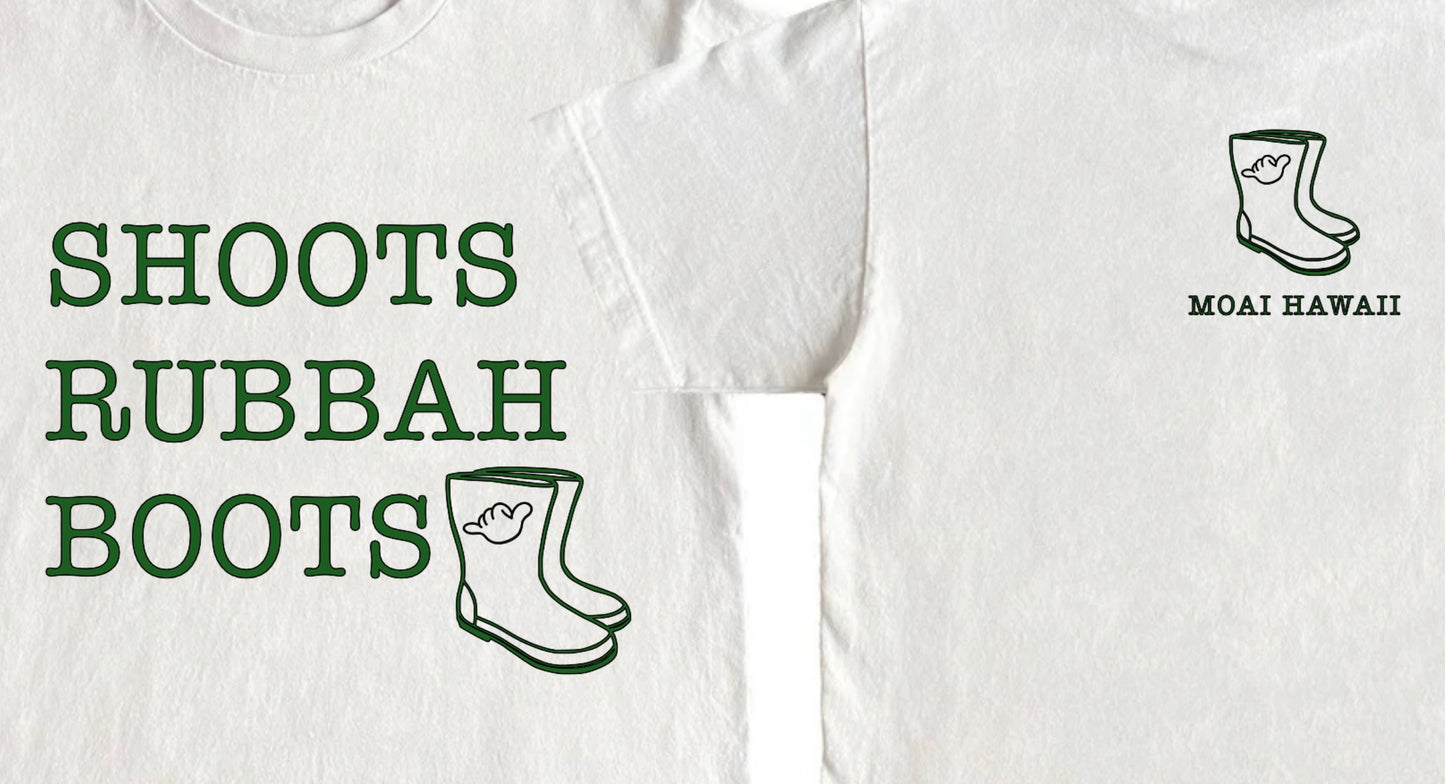 Custom Keiki Shoots Rubbah Boots Tshirt