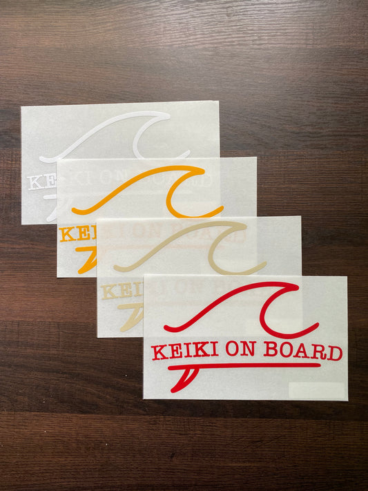 Keiki on Board Sticker