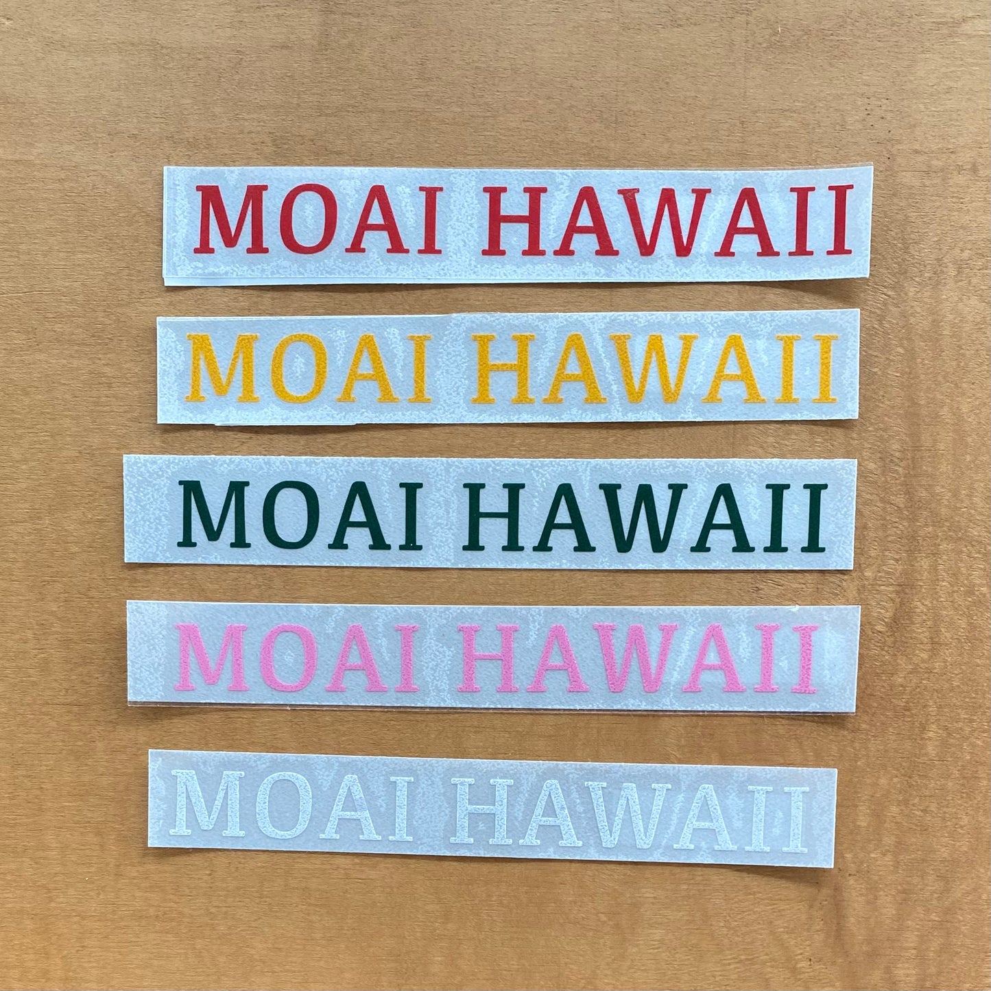 Moai Hawaii Sticker