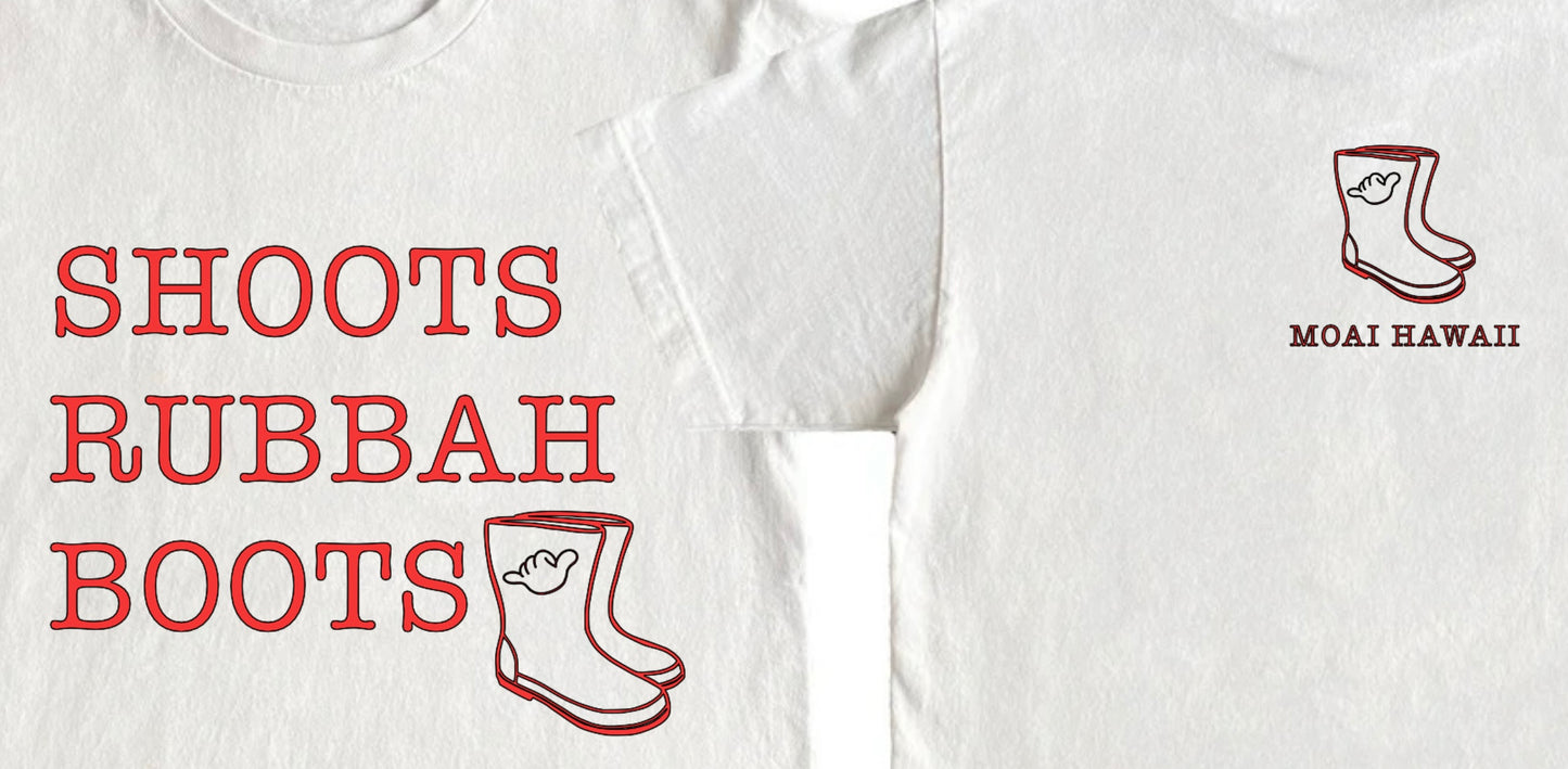 Custom Keiki Shoots Rubbah Boots Tshirt