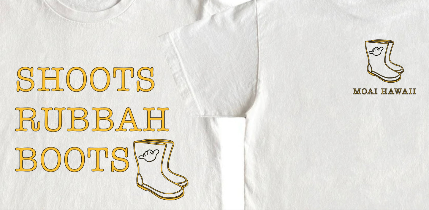 Custom Keiki Shoots Rubbah Boots Tshirt