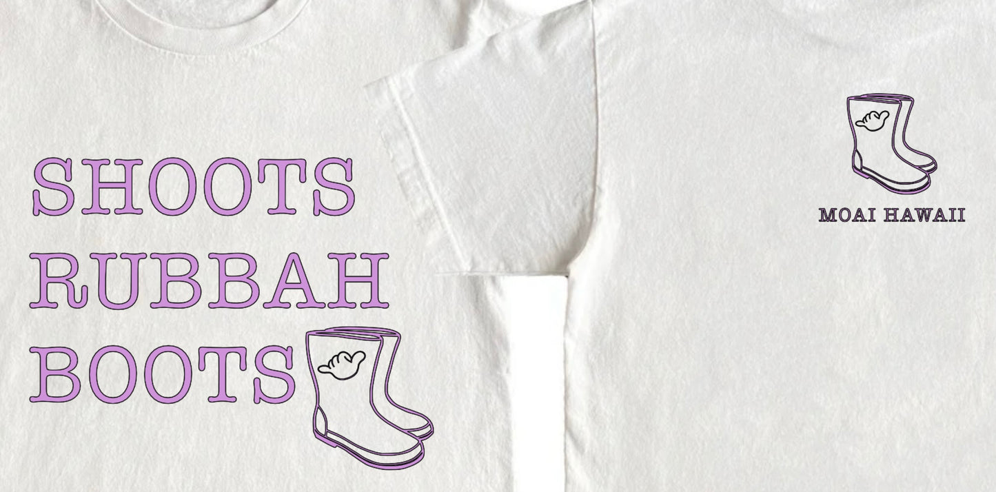 Custom Keiki Shoots Rubbah Boots Tshirt