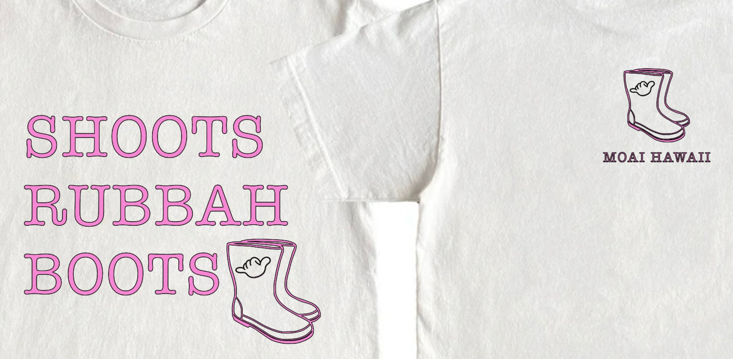 Custom Keiki Shoots Rubbah Boots Tshirt