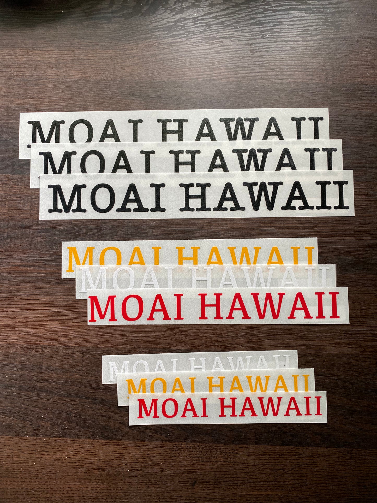 Moai Hawaii Sticker